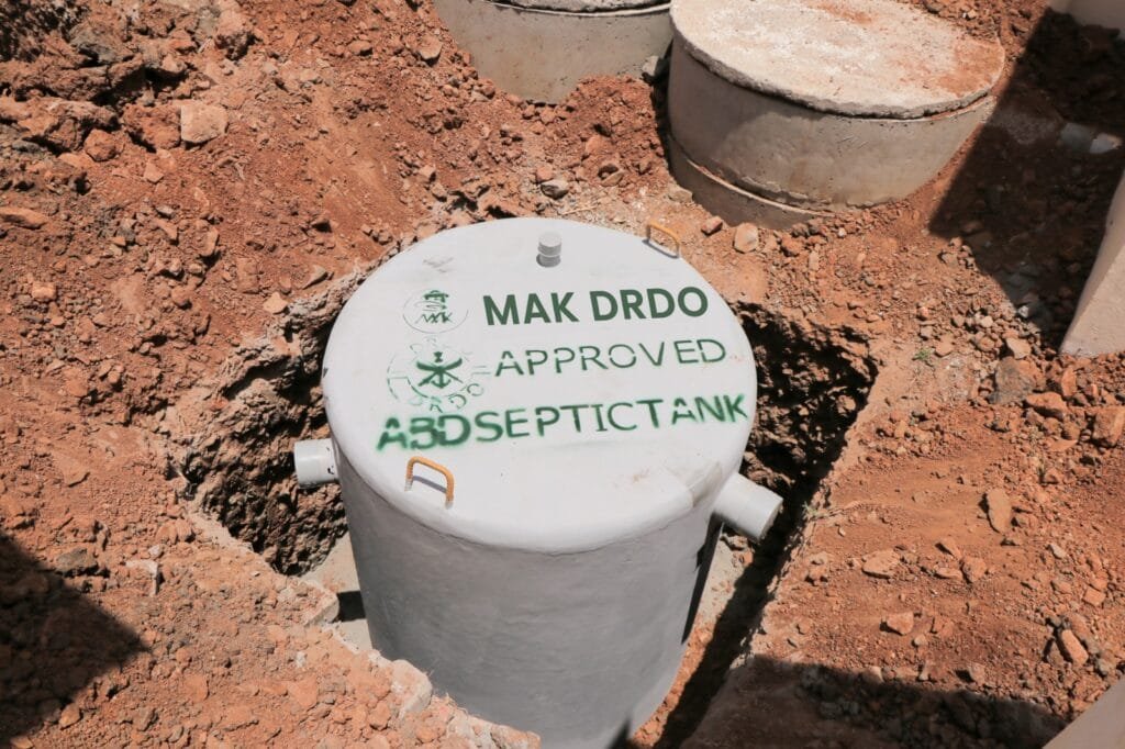 MAK DRDO ABD septic Tank